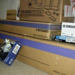 Yamaha Tyros 4 61 Key Keyboard, Yamaha 01V96VCM Digital Mixing Console, Korg Pa3X Professional Arranger Workstation